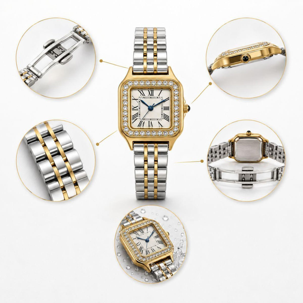 Relógio Feminino Vitta — Elegância em Aço Inox